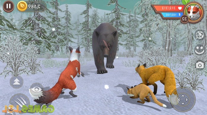 Wildcraft game simulation