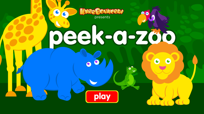 Games toddlers play toddler zoo game baby babies animals preschoolers online peek educational